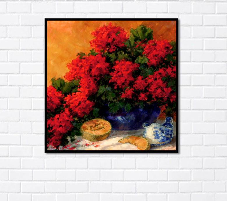 World Famous Flower Painting
